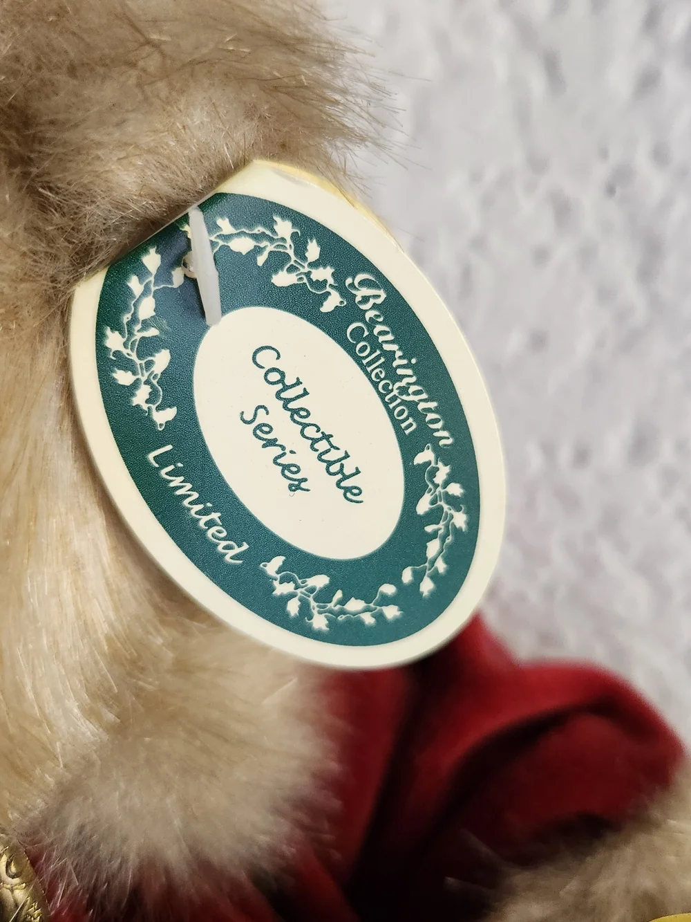 Bearington Collectabke Series Virginia and Jack & Frost Holiday Bears 14in NWT
